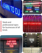 SpellBrite ELEVATOR Sign | Directional Sign with Neon Look, White LED Light Source | 31.1" x 6.3"