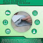 2000 Pack Secure Seal White Poly Mailers - 6x9 Safe Shipping Bags - E-Commerce Self Sealing 2 Mil Poly Envelopes