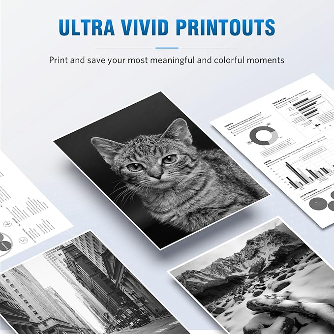 58A CF258A Toner Cartridge (with chip) Compatible Replacement for HP 58A CF258A 58X CF258X Laserjet MFP M428fdw M428dw M428fdn Pro M404n M404dn M404dw M404 M428 Toner Laser Jet Printer (Black 2-Pack)