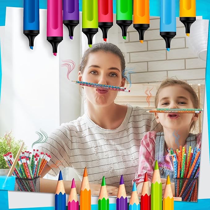 360 Pcs Scented Pencils Bulk for Kids Inspirational Motivational Cute Fun Fruit Wood Smelly Graphite Pencils with Erasers for School Classroom Office Students Girls Boys Gifts Supplies