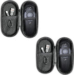 [2 Units] Presentation Clicker with 2 Cases Storage: PowerPoint Wireless Presenter Remote: USB Type C Rechargeable Red Laser Pointer Clickers Computer Project Mac PPT Slideshow Google Slide Advancer