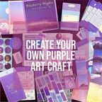 BearBoss Purple Cardstock Paper 8.5x11 50 Sheets, Heavyweight 92lb Cover for Crafts DIY Cards Making