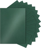 Silunkia 28 Sheets Christmas Green Shimmer Cardstock 8.5 x 11 Craft Paper, 92lb Premium Paper Card Stock for DIY Cards Making, Anniversaries, Wedding Invitations, Greeting Cards