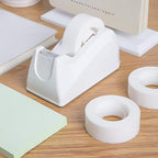 Amazon Basics Tape with Dispenser, 1" Core, Clear, 3/4" x 1300"(36 yds), 16 Count (Pack of 16), 256 Rolls