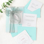 25 Sheets Sky Blue Cardstock - 8.5'' x 11'' Double-sided Cover Pastel Paper 92lb/250gsm Heavyweight Printer Paper for Wedding Invitations Menus Art Crafts Scrapbooking Party Décor UAP13SB