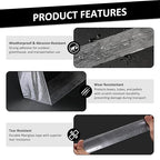 Ealyder Tape 2 Inch x 30 Yards Transparent Reinforced Fiberglass Tape – 5.5 Mil Filament Strapping Tape, Adhesive Heavy Duty