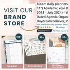 bloom daily planners New Address Book with Alphabetical Tabs - Hardcover Contact Book & Password Book Organizer for Addresses, Phone Numbers & More (6” x 8.25”) - Black & Gold Embroidery
