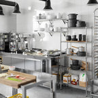 Regal Altair 14" Deep x 30" Wide x 64" Height Wire Shelving Kit | 5-Tier | NSF Commercial Storage Rack Unit