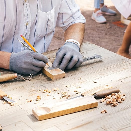 6 Inch 15 cm Pocket Ruler Flexible Precision Stainless Steel Ruler with Detachable Clips Stainless Steel Pocket Clip Scale Gauge Metric British System(15 Pieces)