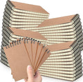 Tenceur 54 Pcs Mini Spiral Notebook 3" x 5" Top Bound Small Spiral Notepads Pocket Notebook Spiral Memo Pads 120 Pages Sketchbook College Ruled Journals for Kids Home Office School (Brown)