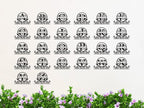 Personalized House Number Monogram Sign, Custom Address Sign with Last Name, House Numbers for Outside, Address Plaques for House，Address Numbers for Houses