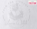 EXLIBRIS Custom Book Embosser - Library Stamp, Monogram Embosser (2")