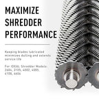 IDEAL Special High-Cling Lubricating Oil for ideal Shredders, Non-Toxic, Non-Detergent, Extend Life of Your Shredder (8 Bottles, 1 Pint Each)