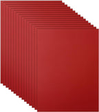 Guakicae 40 Sheets Christmas Red Cardstock 8.5 x 11 Scrapbooking Paper, 200gsm/75lb Premium Red Paper Card Stock for DIY Cards Making, WeddingInvitations, School Crafting, Construction, Art Drawing