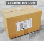 BEUYI Premium 4.7''x7.5'' Packing List Envelope, Tailored Size for 4x6'' Shipping Labels,Self Adhesive Shipping Label Pouch/Sleeve (50 pack)
