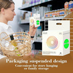 2 Inch Color Coding Round Labels (2000Pcs, 4 Rolls) - Round Colored Dot Stickers for Inventory, Pantry, Warehouse Organization - Fluorescent Green Circle Dot Labels