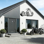 Custom Motorcycle Metal Sign Personalized Biker Name Sign Motorcycle Wall Art Motorbike Signs Garage/Man Cave Decor Gift for Bikers Men Husband