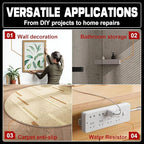 3M Double Sided Tape Heavy Duty 33FT,Double Sided mounting Tape for Walls,3M vhb Strong Double Sided Tape Heavy Duty for Car,LED Strip Light, Home/Office Decor