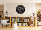 Welcome to Our Home Metal Sign, Personalized Family Name Tree of Life Sign, Custom Tree of Life Name Sign, Custom Welcome Door Sign, Metal Welcome Signs, Door Hanger, Housewarming Gift