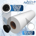 Alliance Wide Format Paper Bond Engineering Rolls (35 Rolls, 36 In x 650 Ft)