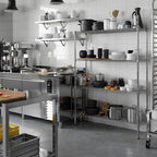 Regal Altair 14" Deep x 48" Wide x 64" Height Wire Shelving Kit | 4-Tier | NSF Commercial Storage Rack Unit