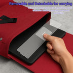 Removable Sticky Note Holder, Acrylic Desktop Memo Message Board, Transparent Portable Monitor Memo Stand for Any Computer and Laptop (2*Board+2*Base)