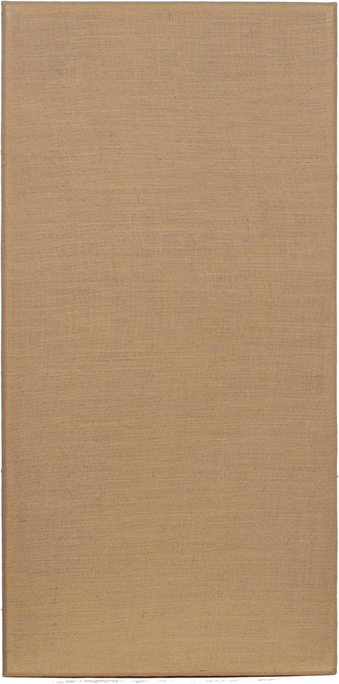 ATS Acoustics Sound Absorbing Acoustic Panel 24" x 48" x 2" Beveled Edge (Natural)