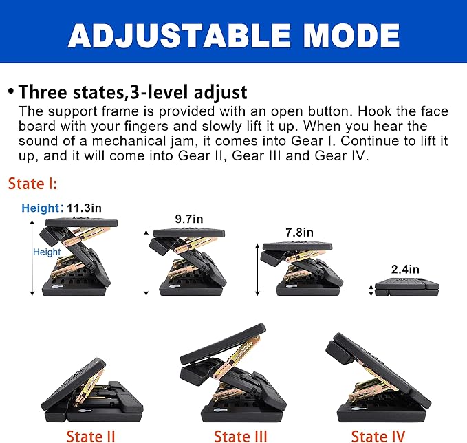 Adjustable Foot Rest and Footstool Under Desk, Ergonomic Leg Rest with Massage Roller, Height & Angle Adjustable, Detachable Cushion for Office and Home (Gray)