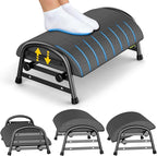 YEASHEIN Adjustable Foot Rest for Under Desk at Work, Ergonomic Under Desk Footrest with 6 Positions, Foot Stools for Under Office Desk Chair, Leg Rest for Home, Car, Computer, Gaming Accessories
