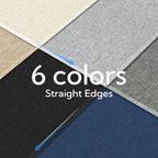 Olanglab Fiberglass Acoustic Wall Panels 4 Pack, 11.8'' x 23.6'' Sound Panels, Fabric Wrapped Sound Proof Panels for Walls (Dark Grey)