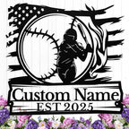 Personalized Softball Metal Sign, Custom Softball Signs Wall Art, Custom Name Sign for Player, Girls Room Decor, Sports Wall Decor, Gift for Girls, Team, Mother, Wife, Daughter