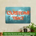 Custom Sign, Custom Street Sign, 11 Font Colors, 13 Font Styles, 4 Hole Options, 22 Sizes, 12x18 Inches, Rust Free DiBound, Fade Resistant, Made in USA by My Sign Center (Graffiti)