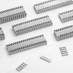 meite Corrugated Fasteners MC114 25 Gauge 1-Inch Crown 1/4-Inch Length Corrugated W Fastener Staples 8,000 PCS/Case (1 Case Pack)
