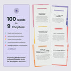 Workplace Communication Cards, Strategic Communication Training Toolkit, Professional Development Card Deck
