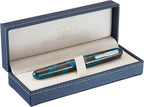 Conklin All American Fountain Pen in Southwest Turquoise – Stub Nib, Artistic Design & Superior Craftsmanship – Ideal Gift for Calligraphers & Pen Collectors