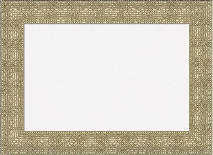 Amanti Art White Cork Board for Wall, 16x22 Vision Board with Gold Frame, Small Corkboard Office Decor for Home Organization, Casual Corkboard Pinboard to Display Items for Home Organization in