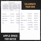 Nextnoid Hardcover Fitness Journal Workout Planner for Men & Women - A5 Sturdy Workout Log Book to Track Gym & Home Workouts - Dark Green