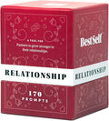 BestSelf Relationship Deck 170 Discussion Prompts Conversations Starter Couples Games - Perfect Couples Card Games for Adults, Romantic Gifts