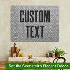 Custom Sign, Custom Street Sign, 11 Font Colors, 13 Font Styles, 4 Hole Options, 22 Sizes, 36x48 Inches, Rust Free DiBound, Fade Resistant, Made in USA by My Sign Center (Diamond Metal)