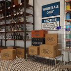 Regal Altair 21" Deep x 36" Wide x 8" Height Wire Shelving Kit | 1-Tier | NSF Commercial Storage Rack Unit