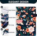 Comkiso Address Book with Individual Alphabetical Tabs Laminated, Large Print Address Book with 468 Wide Lining Entry Spaces, Change of Address Labels, Hardcover Address Book 5.7 x 8.5" - Floral