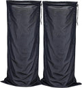 Wood Chipper Shredder Bag - Extra Large 24" x 48" Leaf Mulcher Shredder Collection Bag for Troy Bilt Wood Slicer Splitter Chipper Lawn Machine Universal Parts -2 Packs