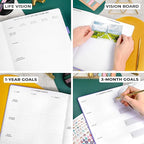 Clever Fox Planner Pro Premium – Luxurious Weekly & Monthly Planner with Budget Organizer for Productivity & Goals, Undated, A4 (Lavender)