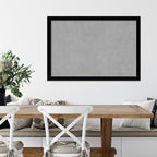 Amanti Art Black Framed Magnetic Board 27x39 Large Vision Board for use with Magnets, 100% Metal Sheet to Display Items as Office Decor or for Home Organization in mudroom, Kitchen or Kids Room