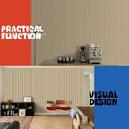 5 Pack Acoustic Panels,47.2x23.6x0.4 inch Acoustical Wall Panels,Large Soundproof Panels,Self-Adhesive Sound proof Panels for Walls,Acoustic Treatment for Recording Studio&Office,Camel