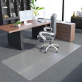 Office Chair Mat for Carpet - Clear Thick Desk Chair Mat for Carpet Plastic Floor Mats for Rolling Work and Gaming Chairs with Studs for Low Pile, Flat and No Carpeted Floors