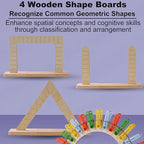 Dementia Activities for Seniors - Wooden Color Matching Clip Game Designed for Alzheimers Elderly, Activities & Memory Games for Dementia Seniors Patients