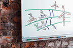 edding 29 Ecoline whiteboardmarker - zwart - 10 whiteboardstiften - beitelpunt 1 - 5 mm - boardmarker uitwisbaar - voor whiteboard, flipchart, magneetbord, prikbord, memobord - sketchnotes - navulbaar