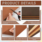 Sinmoe 40 Sheets 5 Shades Cardstock Paper 8.5 x 11 Inches 180gsm Solid Core Printer Paper for Scrapbooking DIY Arts Crafts Making Office Home Supplies (Brown Series)