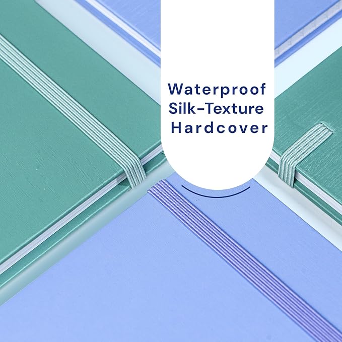A4 Lined Journal Notebook, 8mm Ruled Notepad, Journaling for Writing, Work, School, Travel and Note Taking, Hardcover 160 Pages (80 Sheets) 8.27 x 11.6 inches (3 Pack Pink)